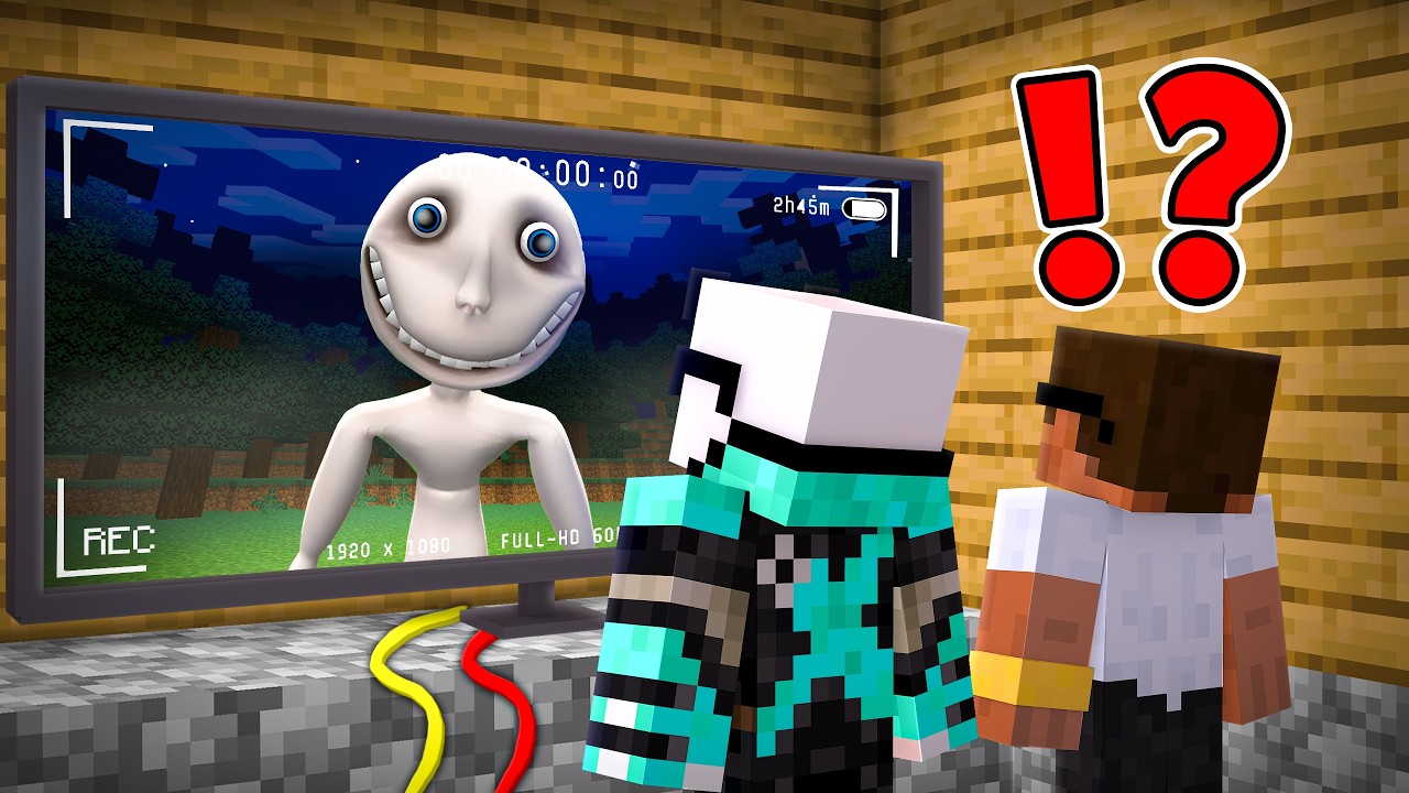 We Found WINDOW MAN on a Hidden Camera in Minecraft!