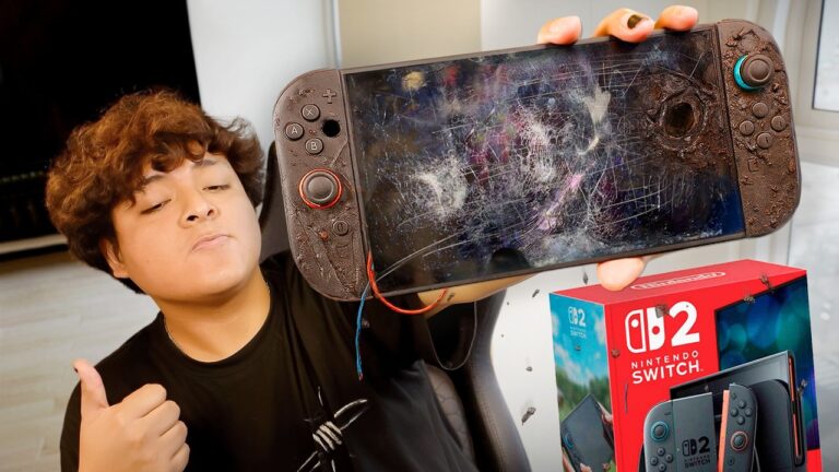 destruyendo la NINTENDO SWITCH 2 💀