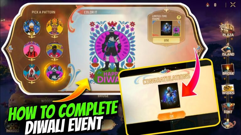 free fire new event | ff new event | diwali