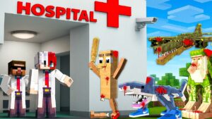 i Opened A Hospital For Italian Brainrots In Minecraft 😱