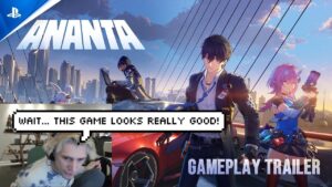 xQc Reacts to Ananta - Gameplay Trailer