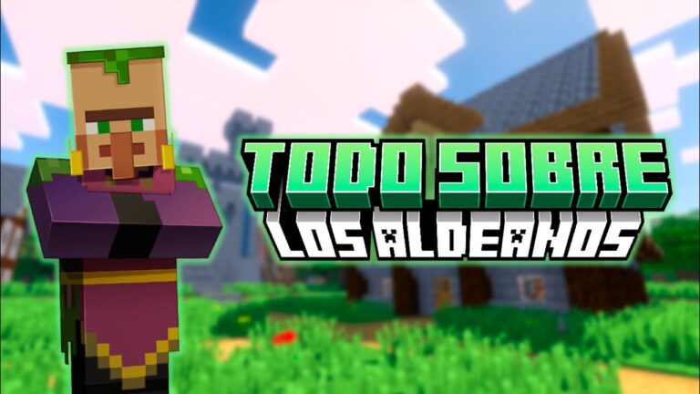 ¡LA GUÍA DE LOS ALDEANOS EN MINECRAFT!