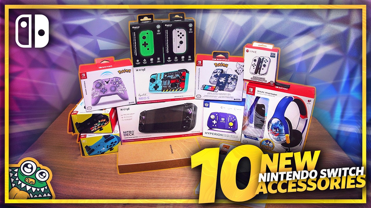 10 NEW Nintendo Switch Accessories - HAULED NS 🛒 Ep.19