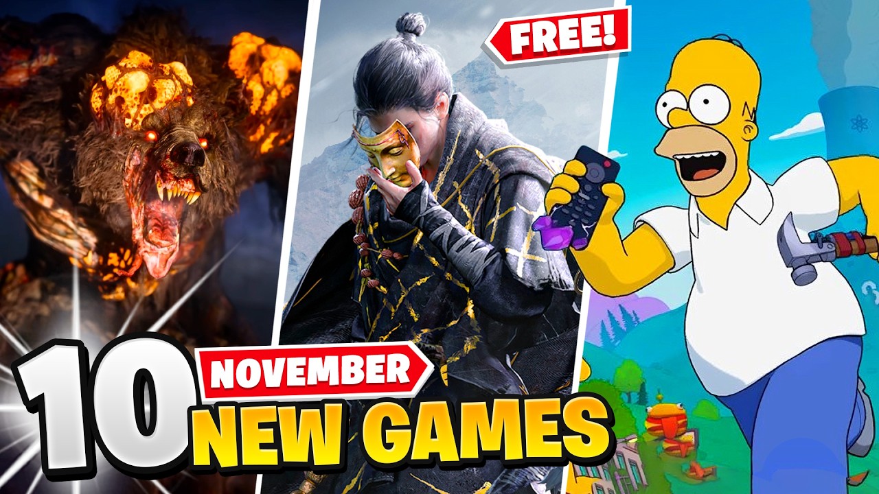 10 New Games November 2025 (2 FREE GAMES)