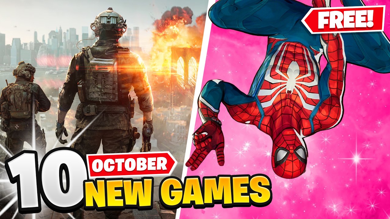 10 New Games October 2025 (2 FREE GAMES)