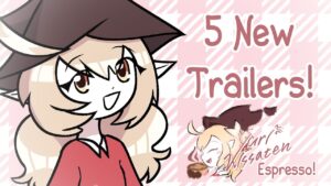 5 New Trailers! - Yuri Kissaten Espresso 3.23.2025