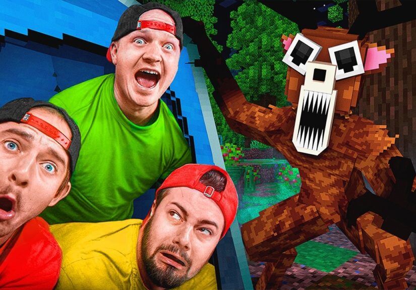 99 Nights In EVIL Minecraft Forest!