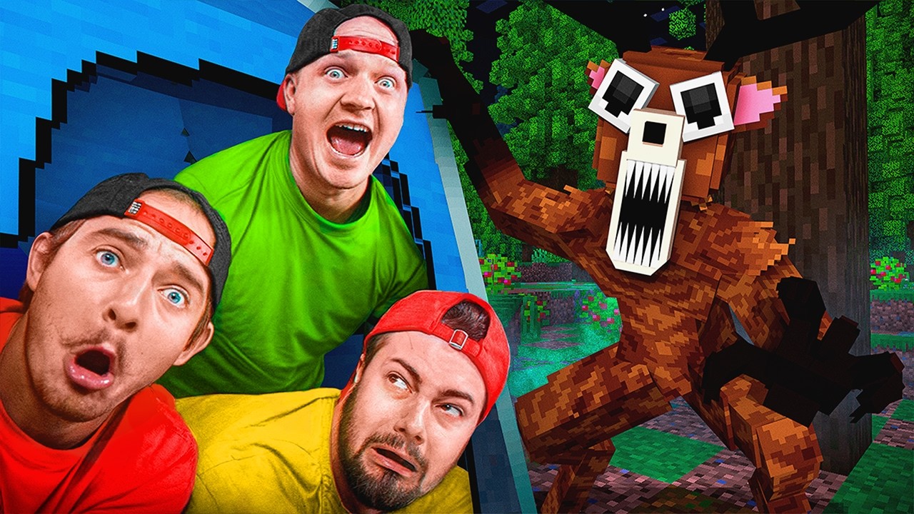 99 Nights In EVIL Minecraft Forest!