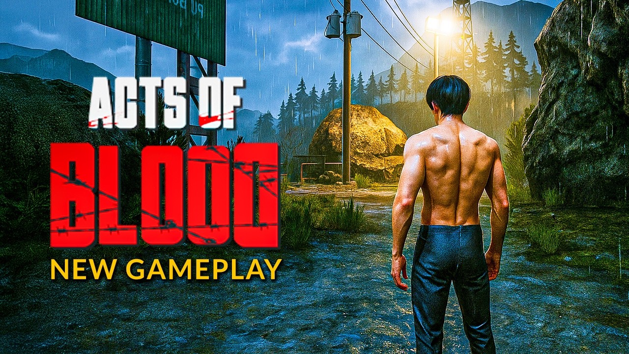 ACTS OF BLOOD New Gameplay Demo | BRUTAL MARTIAL ARTS