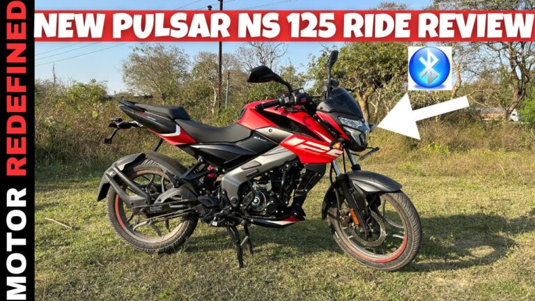 All New Bajaj Pulsar NS125 2024 Model Digital Bluetooth Console