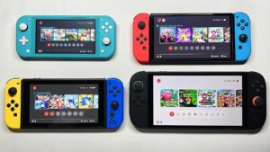 All Nintendo Switch Model Comparison | Mario Kart 8 Gameplay