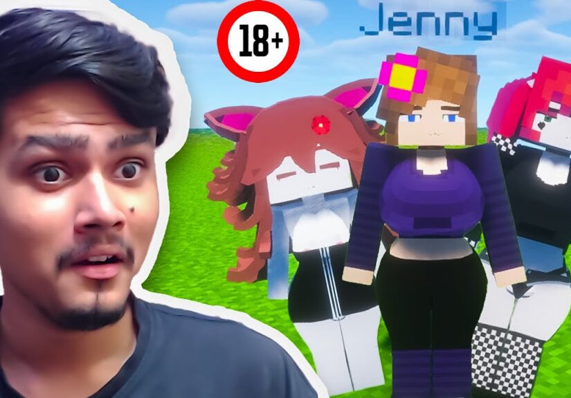Always Play this Minecraft Mod ALONE 💀😂 (Jenny Mod)