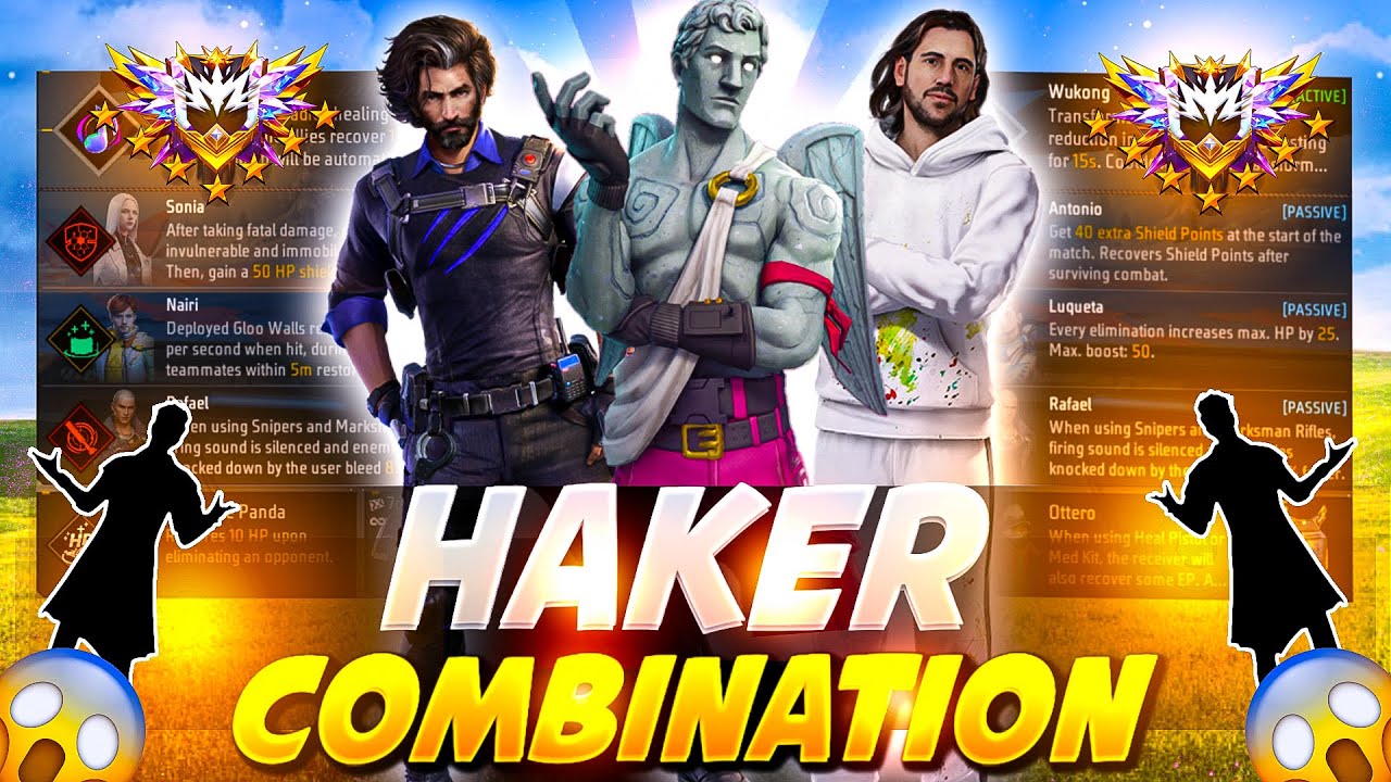 BR RANK NEW HAKER COMBO | br rank best character