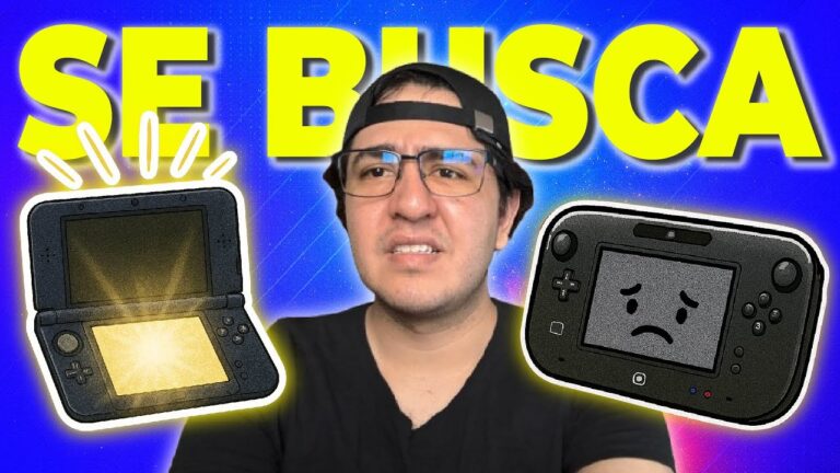 BUSCANDO la Nintendo 3DS y Wii U
