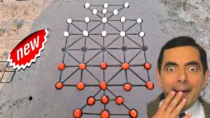 Building veggie houses and playing games on the Riverbank -