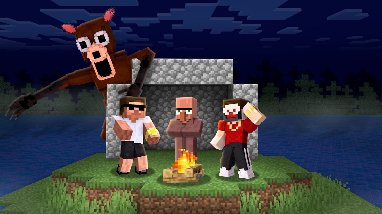 Carry and Doorbin Got STUCK on Mysterious Island..