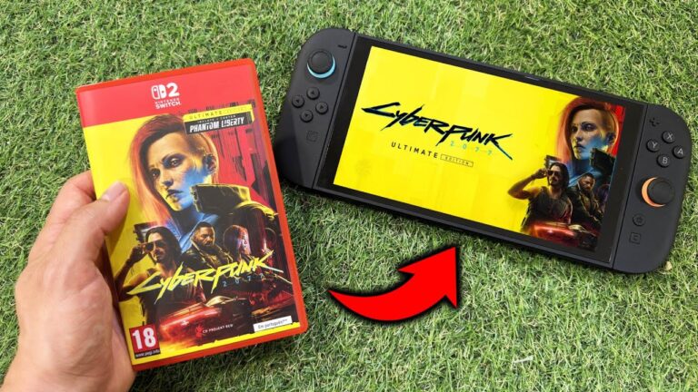 Compré el CYBERPUNK 2077 para Nintendo Switch 2 ¿Cómo funciona?