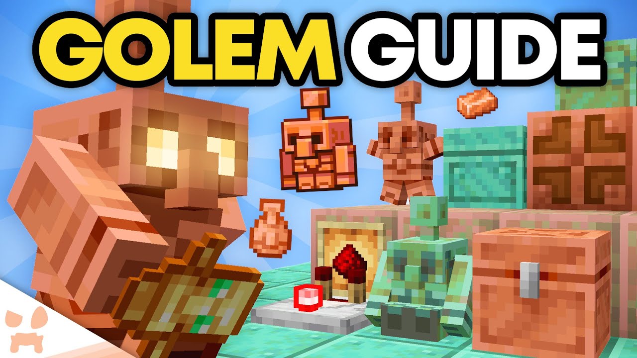 EVERYTHING ABOUT THE COPPER GOLEM IN THE NEW MINECRAFT UPDATE!