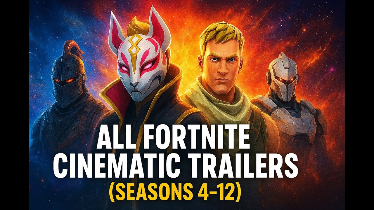 Every Fortnite Cinematic Trailer Ranked! (Seasons 4–12 in One Epic