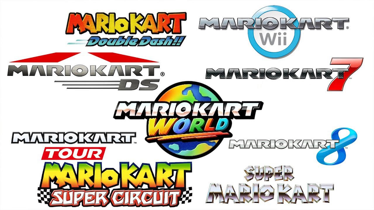 Every Mario Kart Gameplay Reveal Trailers (1992-2025)