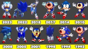 Evolution of Sonic Drowning Graphics In SEGA and Nintendo Games