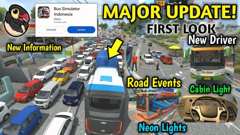 FINALLY! BUS SIMULATOR INDONESIA - UPDATES MALEO WANTS TO ADD