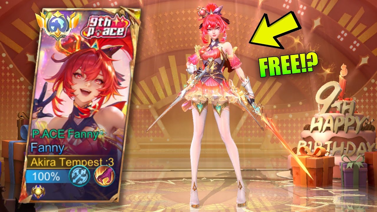 FINALLY!! NEW SKIN P. ACE FANNY IS HERE! FREE SKIN?!