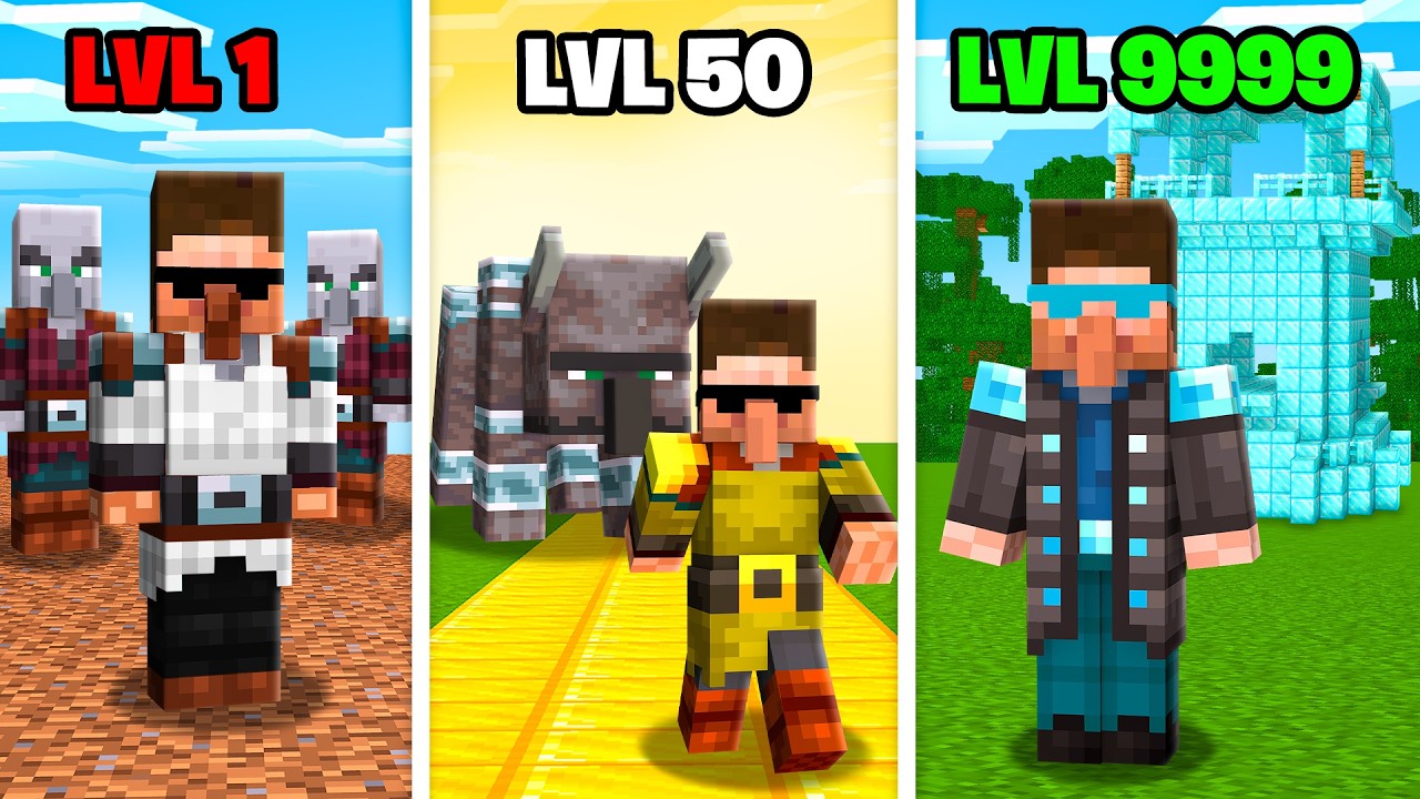 From NOOB to PRO in PILLAGER CIVILIZATION !!!