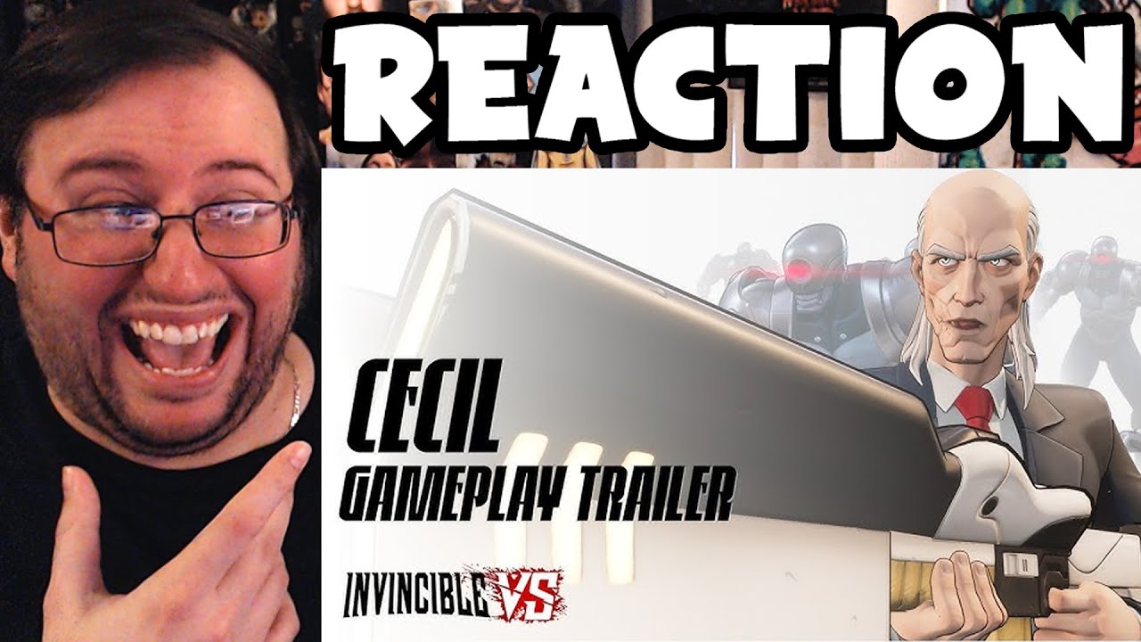 Gor's "Invincible VS - Cecil Stedman Gameplay Trailer" REACTION