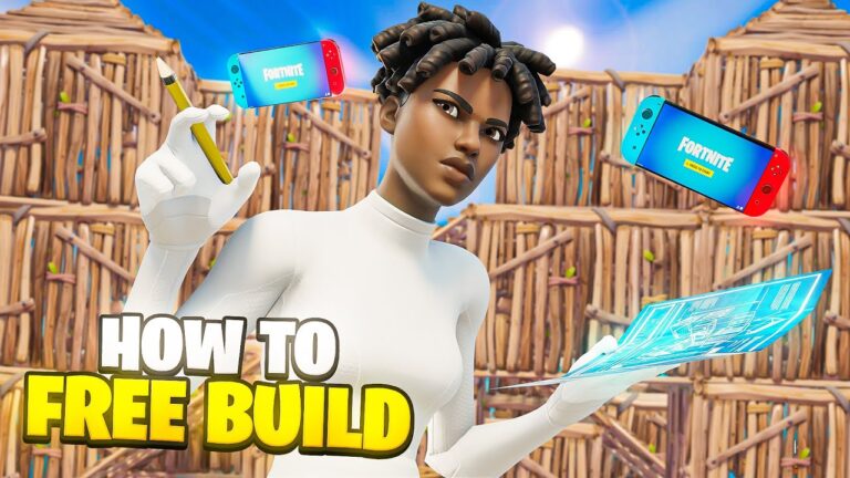 How To FREE BUILD Like a PRO on Nintendo Switch!
