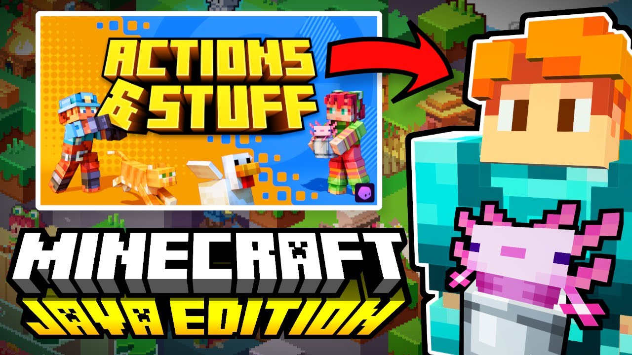 How To Turn Minecraft Java Into Actions & Stuff! (for