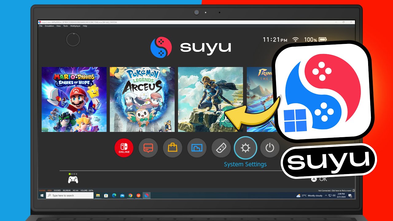 How to install SUYU Emulator on PC | New Nintendo