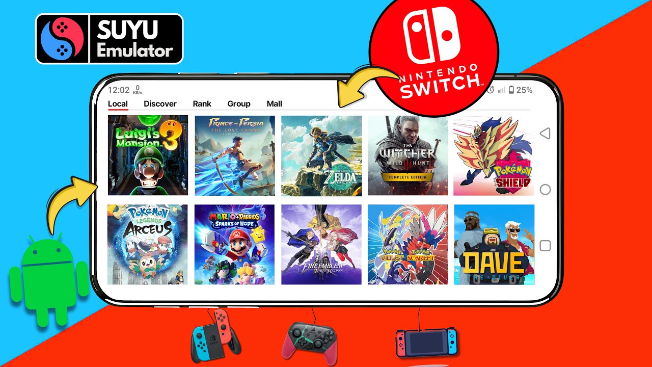 How to setup Suyu Emulator on Android | New Nintendo