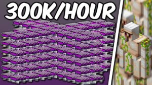 I Built the BIGGEST Iron Farm in Survival Minecraft