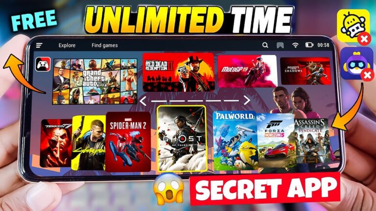 I Found 3 SECRET *Unlimited Time* Free Cloud Gaming App