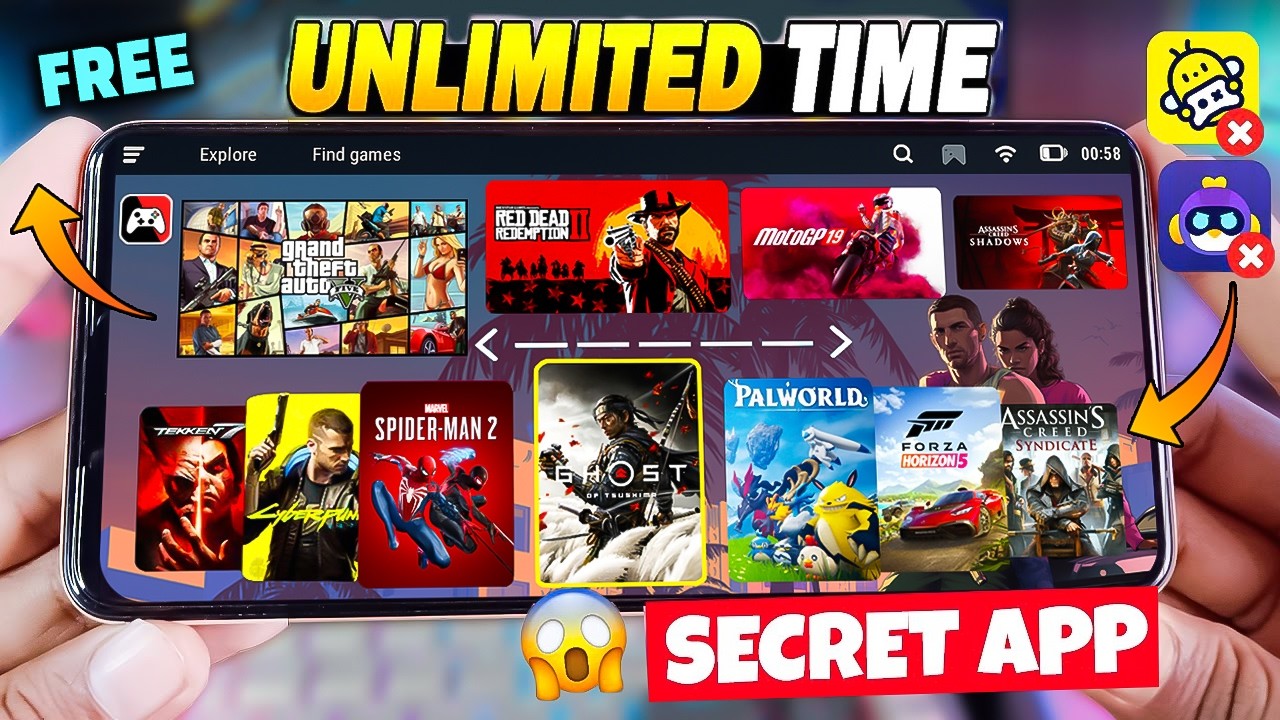 I Found 3 SECRET *Unlimited Time* Free Cloud Gaming App