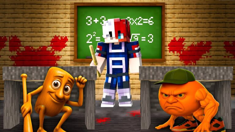 I Opened A School For Italian Brainrots In Minecraft...