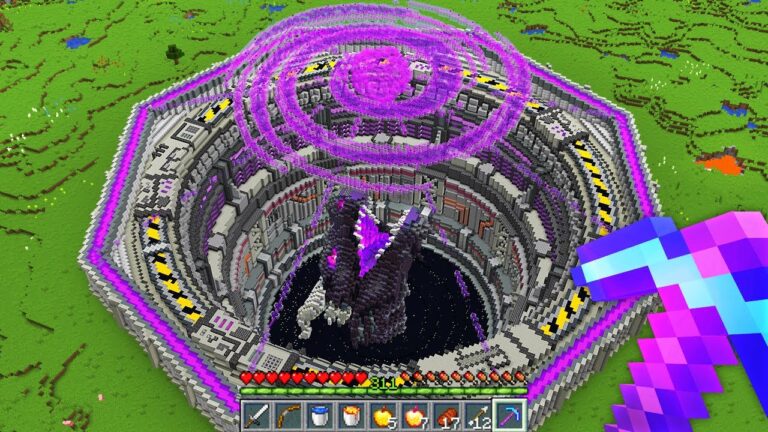 I Transformed the END PORTAL in Minecraft Hardcore