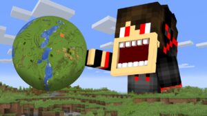 I Troll My Sister by EATING ENTIRE World in Minecraft