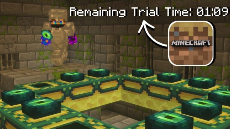 Is It Possible To Beat MINECRAFT TRIAL?
