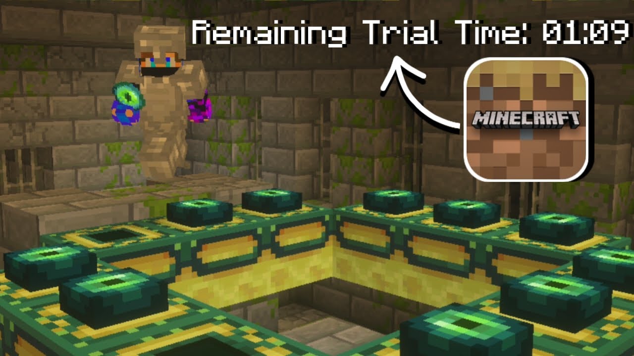Is It Possible To Beat MINECRAFT TRIAL?