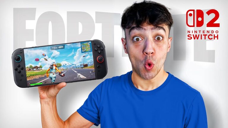 Jugué FORTNITE en NINTENDO SWITCH 2 y es increíble 😍