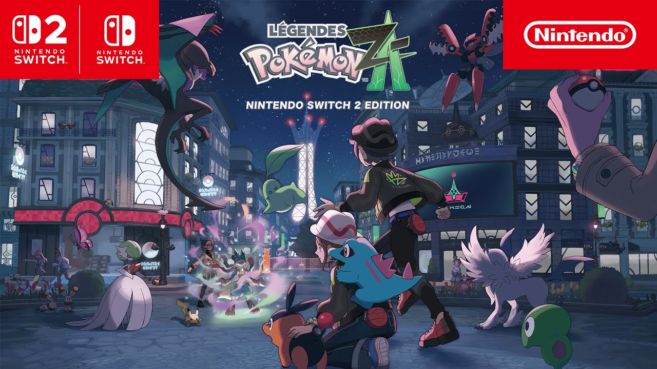 Légendes Pokémon : Z-A – Bande-annonce de présentation (Nintendo Switch