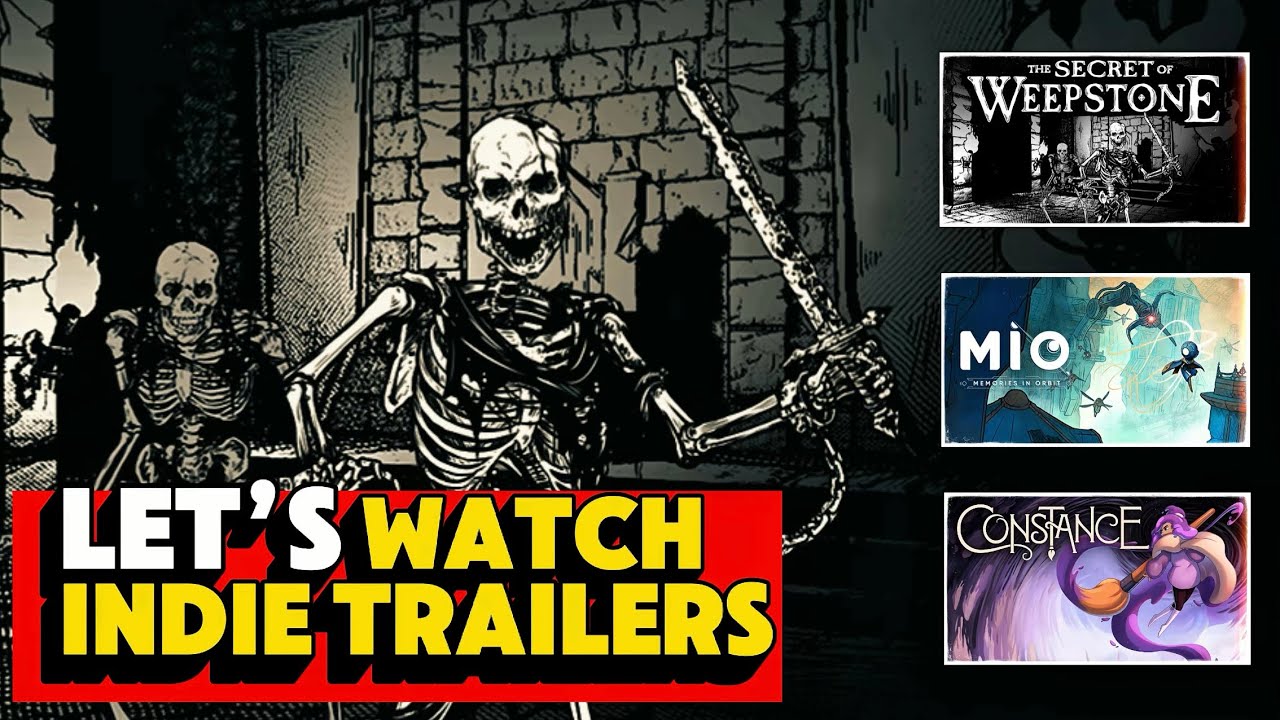 Let’s Watch Indie Game Trailers – New Metroidvania, Dungeon Crawler