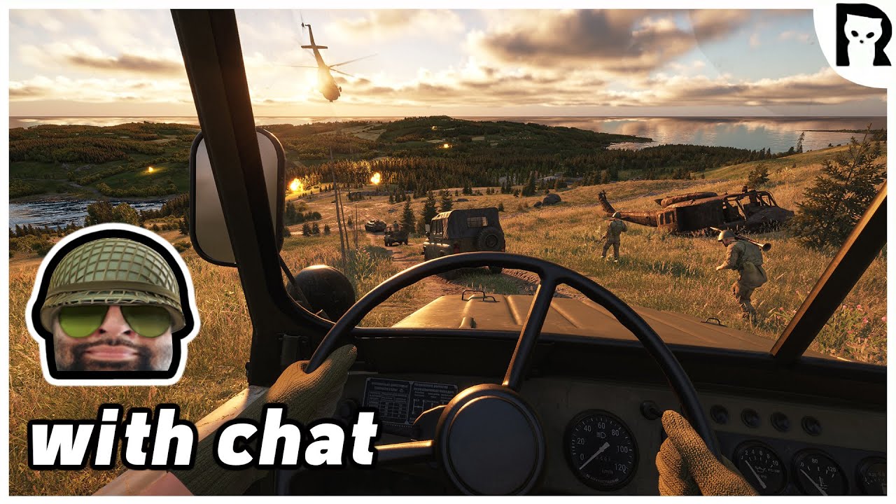 Lirik Reacts to Arma Reforger - Operation Omega | DEFECT