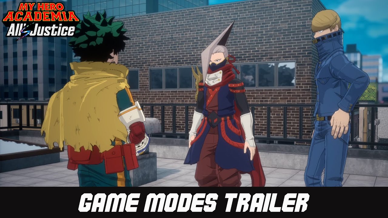 MY HERO ACADEMIA: All’s Justice | Game Modes Trailer