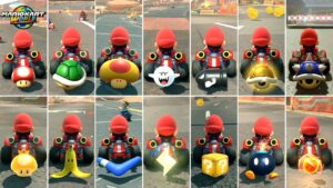 Mario Kart World All Items Game play in super mario