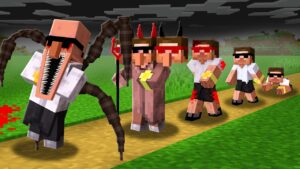 Minecraft But Every Second I Become Scary..