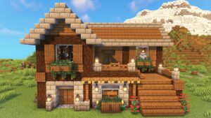 Minecraft House Tutorial🏠