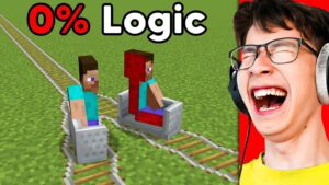 Minecraft on 0% Logic (Funny)